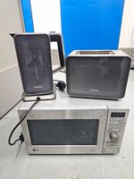 LG 900W Silver Stainless Steel Countertop Microwave Auto-Defrost 6 Programmes