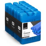 Keplin Freezer Blocks Reusable Ice Pack Cooler for Picnic & Travel Large 6 Pk