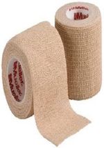 Pack of 4 ..Compression Self Adhesive Bandage Tape Wrap Premium Beige 5cm x 5.4m