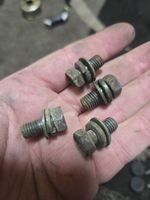 Genuine Suzuki LT50 LT 50 Footpeg Bolts