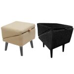 Dog Ramp For Bed Foldable Dog Vehicle Stairs Footrest Stool For Small