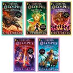 Heroes of Olympus Collection Set Books 1-5 Latest Editions - NEW (Free Delivery)