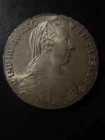 1780 Austria 1 Thaler Restrike 0.835 Silver XF 28g 41mm