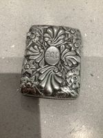 Antique Victorian Sterling Silver Vesta Case. Lawrence Emanuel. Birmingham 1887