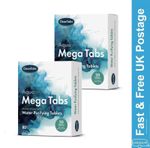 2x Clean Tabs Aqua Mega Tabs x 20 Water Purification Tablets Caravan - CL600