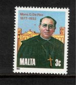 Malta 1983 SG718 50th Anniv Death of Giuseppe de Piro UMM MNH Mint