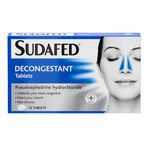 Sudafd Decongestant - Non Drowsy Congestion Relief - 12 Tablets