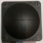 Wiska 3LC3085B Junction Box 85x85x51mm Black IP67 Weatherproof 10060580