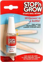Stop n Grow Stops Nail Biting To Help Prevent Thumb or Finger Sucking 7.5ml