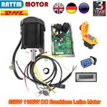 850W 1100W DC Brushless Motor+Control Board+Switch Kit for WM-210V CD-210V Lathe