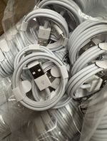 60 x Cables For iPhone Charging Charger Lead Cable Wholesale JobLot Bulk