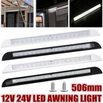 Waterproof 506mm 12V LED Exterior/Interior Awning Strip Light Caravan RV Camper