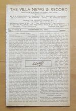ASTON VILLA v MIDDLESBROUGH 1947/1948 *Good Condition Football Programme*