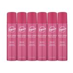 Designer Fragrances 6 Pack Body Spray 100ml Peony Woman’s Body Perfume De