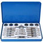 BSF Tap And Die Set 20pc British Standard Fine 3/16" - 1/2" Whitworth TE741