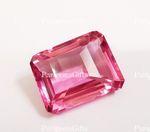 18 Ct Pink Topaz Pixel Cut For Pendent Size Loose Gemstone
