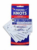 PRO-KNOT FISHING KNOTS PORTABLE WATERPROOF EDUCTIONAL BOOK / CARDS