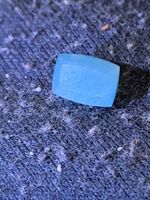 GRANDIDIERITE  TOP GEMSTONE  1.01 CT , 7MM X 5MM, VERY BLUE TRANSLUCENT, HIGH...