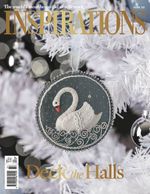 Inspirations Embroidery Magazine: Christmas/Festive Issue #132 (Oct'26) inc P&P