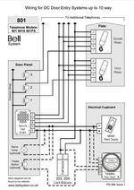 BELL SYSTEM 801 EXTRA HANDSET SPARE AUDIO DOOR PHONE INTERCOM ELECTRIC UNIT CALL