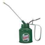 Castrol 200ml Capacity Classic / Retro Style Lever Type Oil Can - Workshop