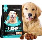 Dog Hemp Treats Supplements Chew Calming Food for Dogs Anxiety Stress Relief