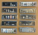 1x Desktop Motherboard I/O Shield Backplate, For Various Models