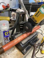 REMS CENTO  110v   Portable Bench top Pipe cutter , .Good Working order 