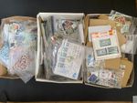 5kg Worldwide Stamp Collection - Kiloware Packets & Clippings Boxed Lot