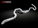 X-Force 3" Full Exhaust - fits Toyota Land Cruiser 80 Series 4.2 TD