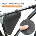 Bike Frame Bag Bicycle Triangle Bag Waterproof Mountain Bike Front Tube Pouch.
