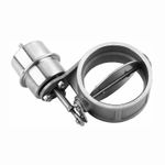 2.5" Car Exhaust Control Valve Vacuum Actuator Open Style Dump Downpipe Steel