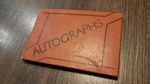 Original 1942 Autograph Album WWII Era 18 Signatures With Photographs Vintage