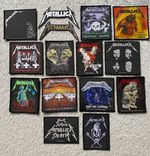 Metallica Selection Of Official Sew On Patches
