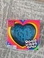 Needoh Good Vibes Only "Peace" Blue Heart