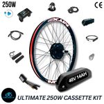 Conversion Kit 48V 14Ah Battery 250W Rear Motor Cassette MTX Rim 26" 27.5" 29"