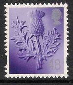 S115 XS82 48p Thistle ~ SCOTLAND Regional Unmounted Mint GB
