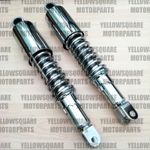 Rear Shock Absorbers Honda CM400 79-81 / CM450 82-83 / 335mm Chrome Shocks