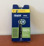 Oral-B Pro CrossAction Rotating Replacement Brush Heads 8 Pack Angled Bristles