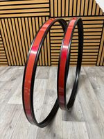 Pearl Export Bass Drum 22” Metal Hoops Rims Hardware (Pair) #WR33