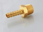 NPT Brass Male Hose tails ,Hosetail Fitting ,1/8-1/2 NPT Water,Oil, Fuel, Oil