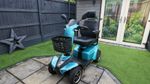 CareCo Corvus Rapide 4 & 8 MPH Mobility Scooter Aque Blue, Only Done 10 Miles