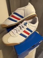 Adidas Mens Originals 74 Trainers size 8 white/blue/red. Brand New