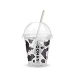 Shmoo Milkshake Small Disposables | 13fl oz | Approx. 120 Cups, Lids & Straws