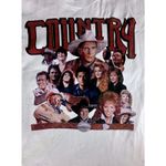 Vintage 1994 Country Music Legends T Shirt XL Hanes Double Sided Graphic 90s