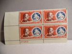 SCOTT STAMP # C66 MONTGOMERY BLAIR 15 CENT AIRMAIL PLATE BLOCK - MNH