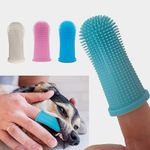 5PCS Silicone Finger Toothbrush for Dogs Cats Pet Dental Teeth Cleaning