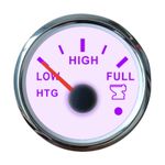 52mm Vehicle Liquid Level Gauge Slim for Motorhome, Yacht