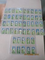John Player & Son Cricketers 1930 Full Set of 50 Cards in plastic sleeves