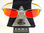 Oakley Square Wire 2.0 Silver Fire Sunglasses Wiretap Deadbolt Nanowire Why OO